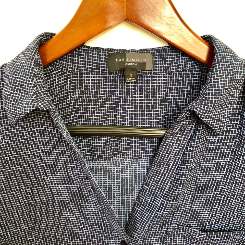 The Limited Button Down Ashton Style Blouse